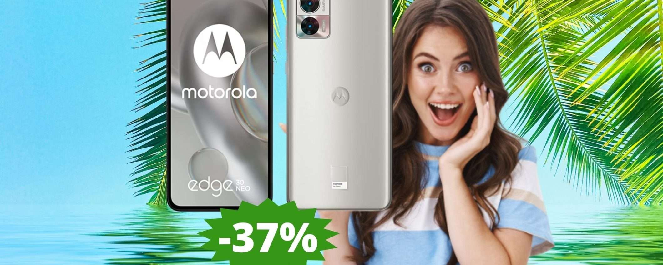 Motorola Moto Edge 30 Neo: il medio gamma che cercavi (-37%)