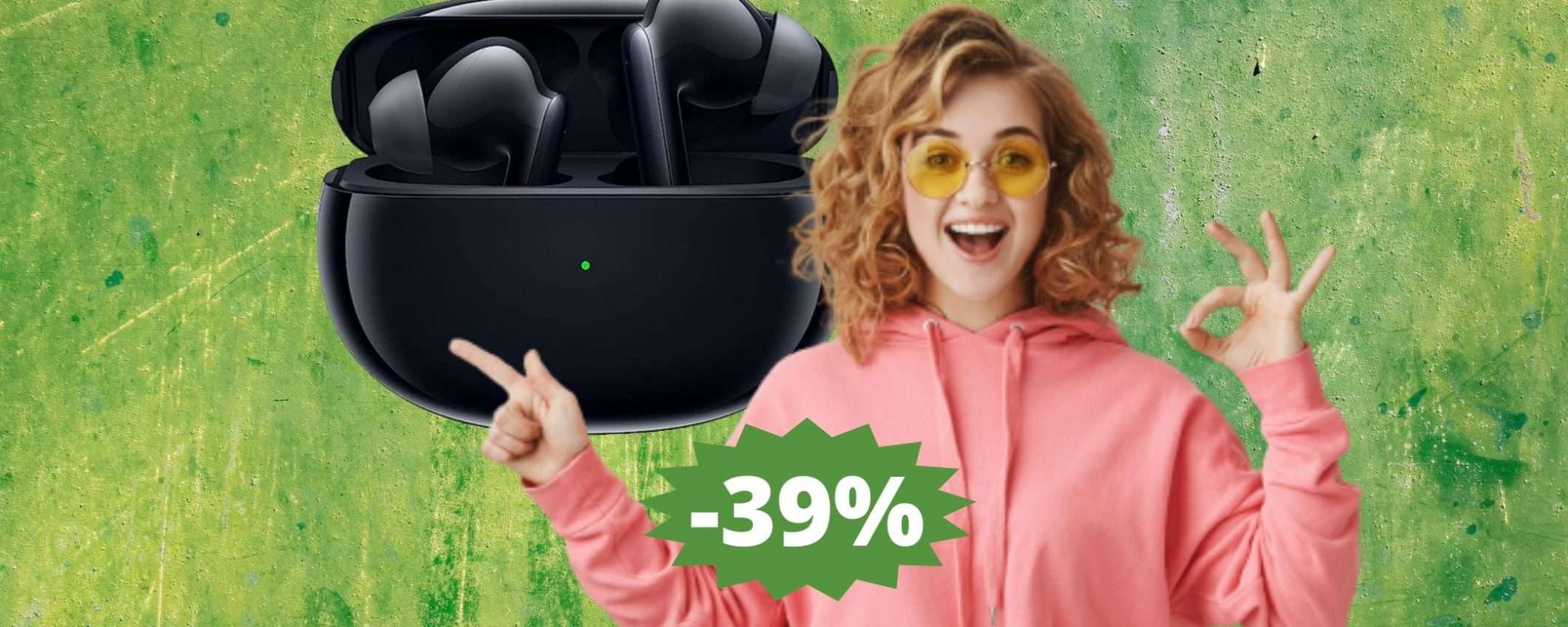 Oppo Enco X: auricolari di qualità in super sconto (-39%)