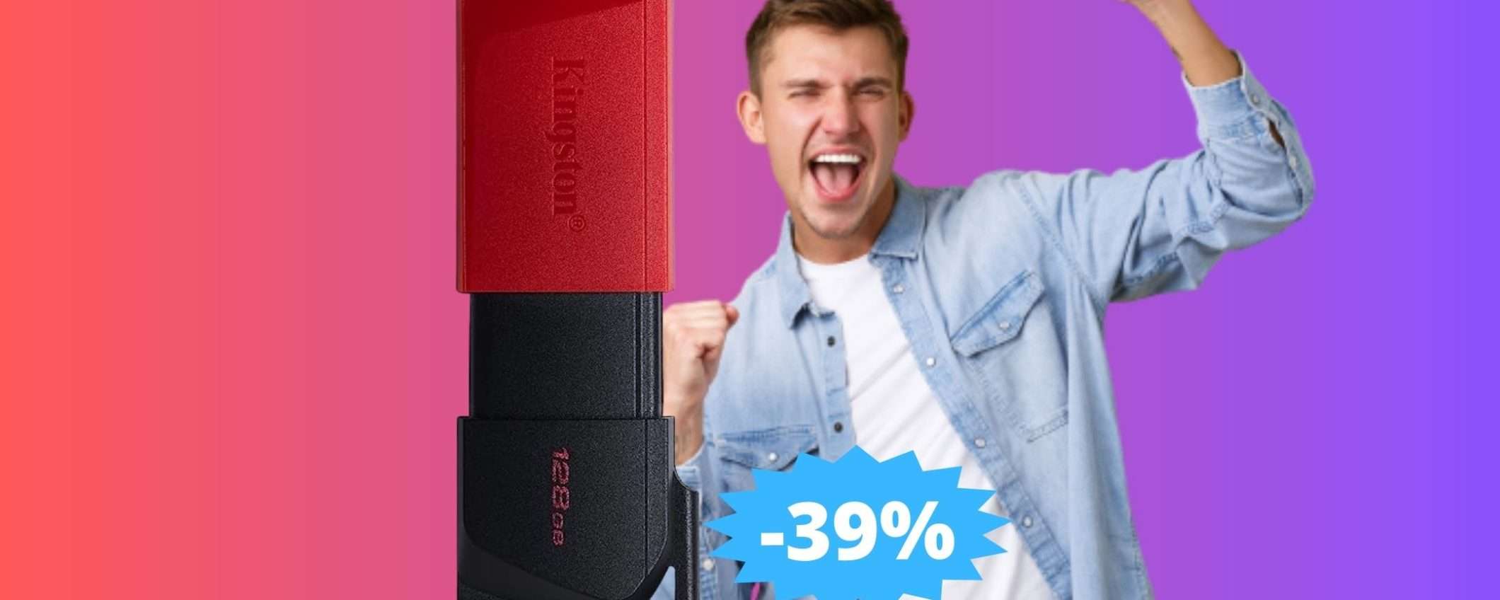 Chiavetta USB Kingston Exodia M: un'affare da non perdere (-39%)