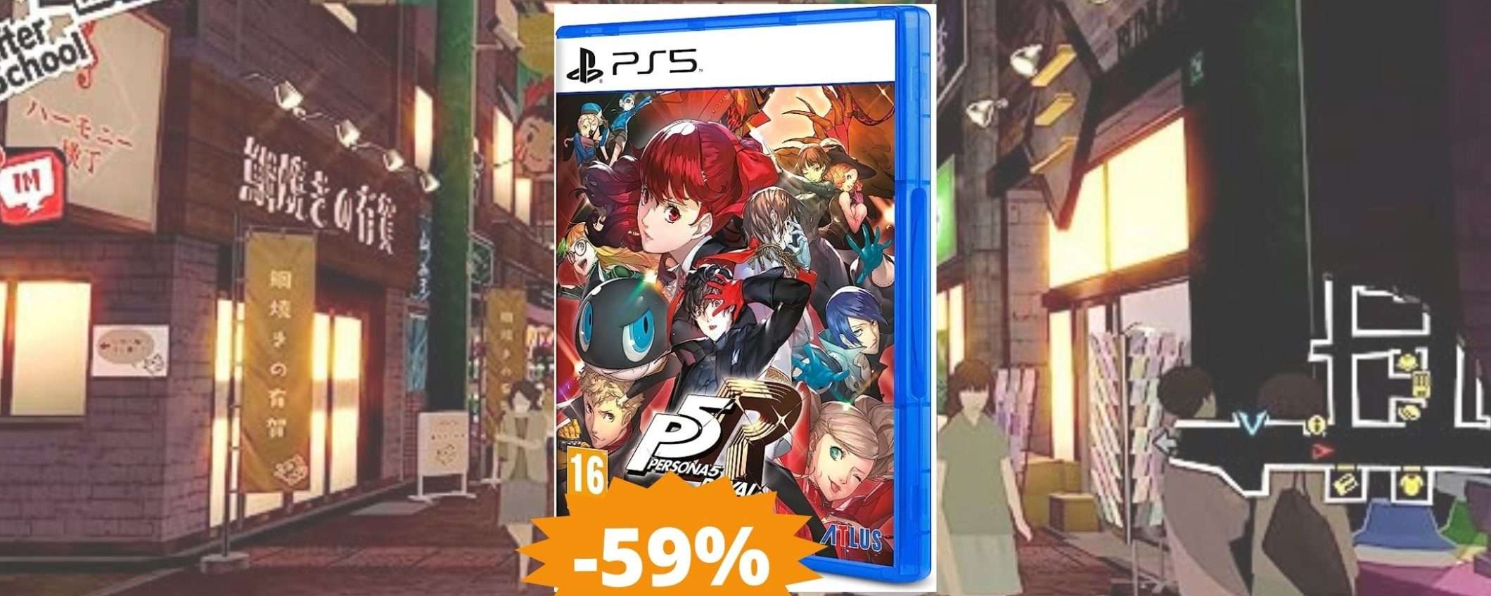 Persona 5 Royal PS5: sconto FOLLE del 59% su Amazon