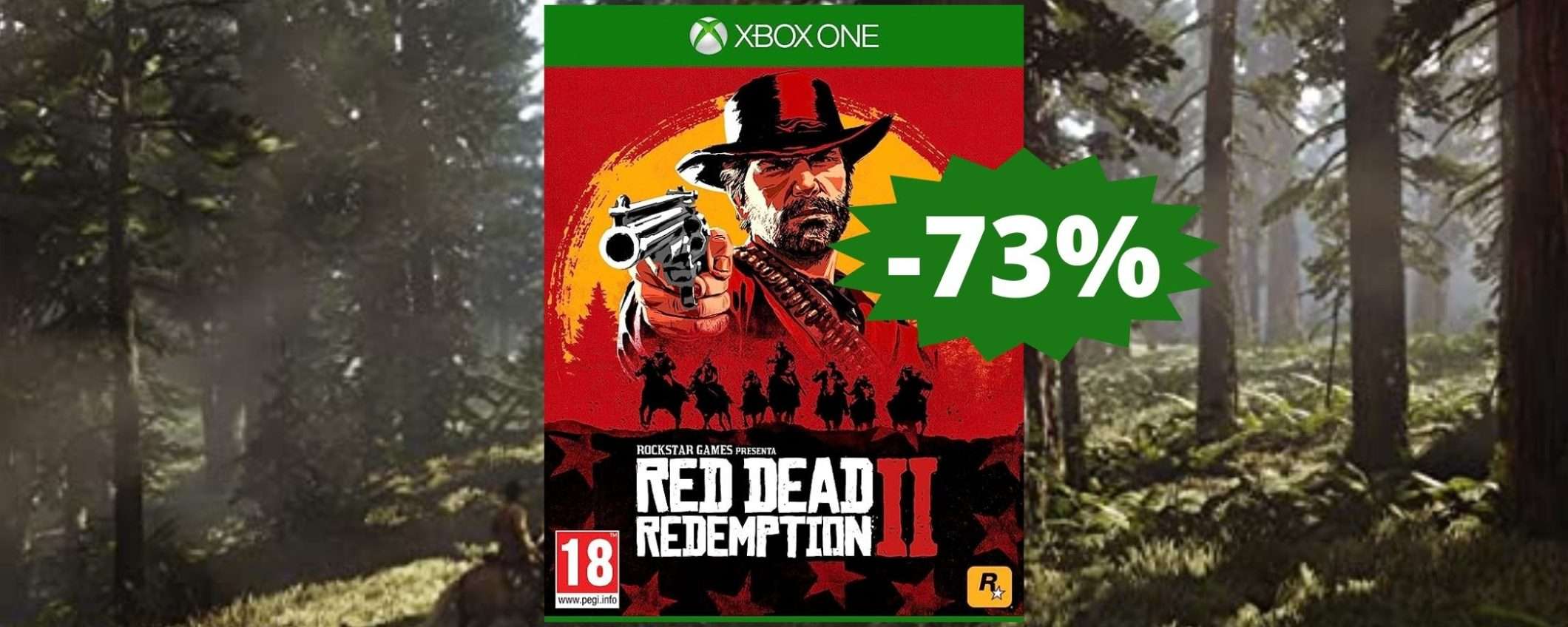 Red Dead Redemption 2 per Xbox: CROLLO del prezzo per i Prime Day