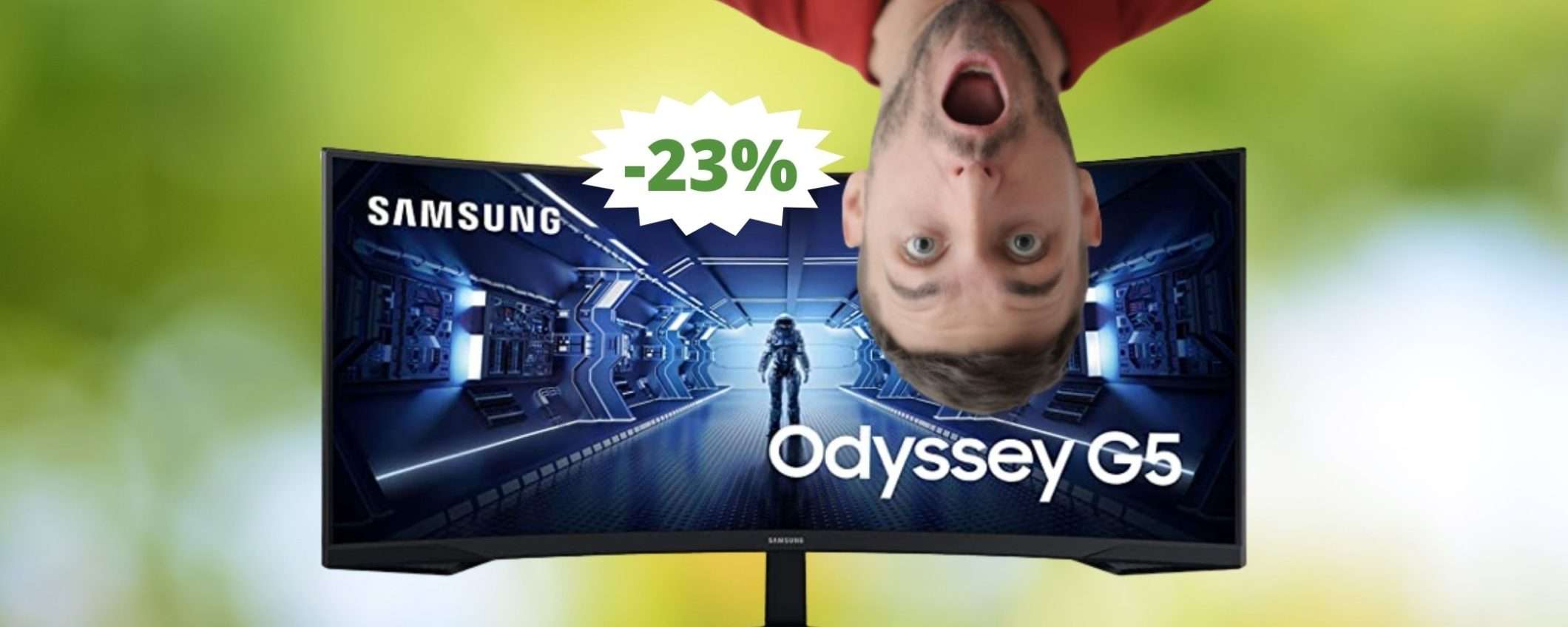 Samsung Galaxy odyssey G5: OTTIMO sconto del 23%