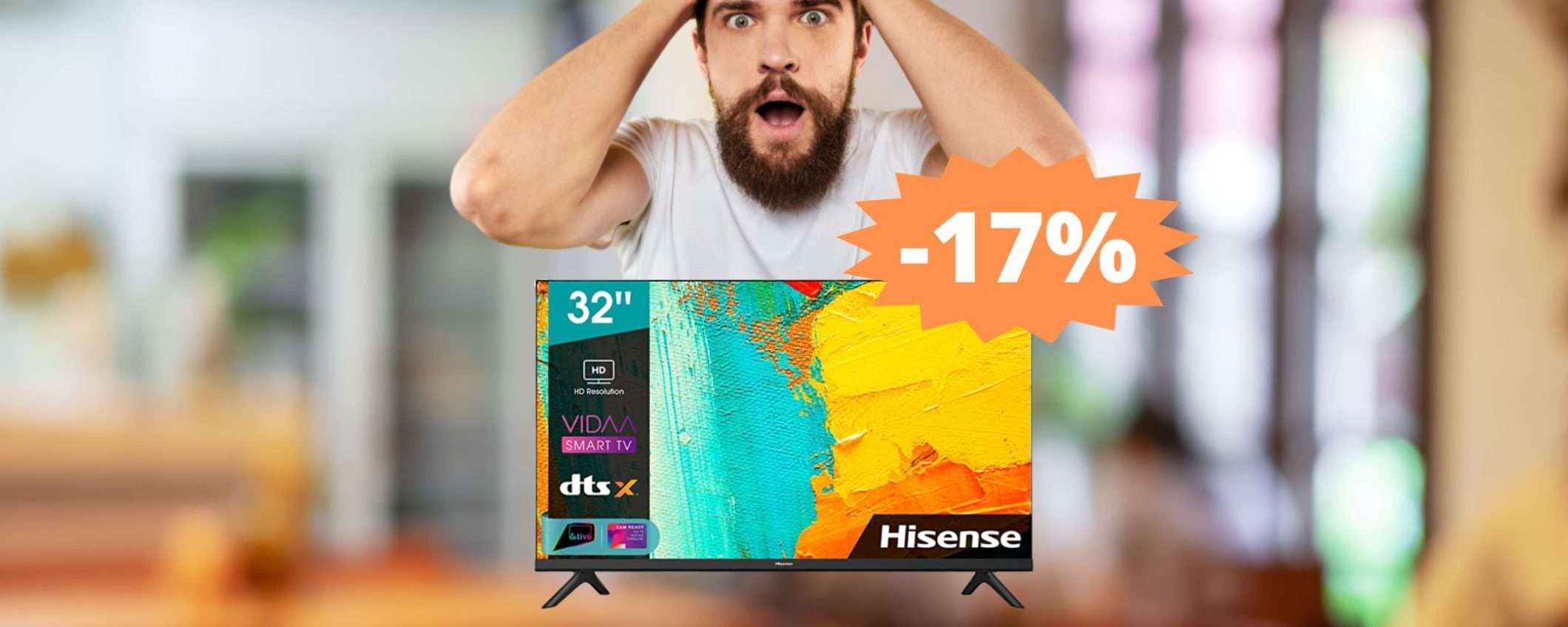 Smart TV Hisense Ready 32