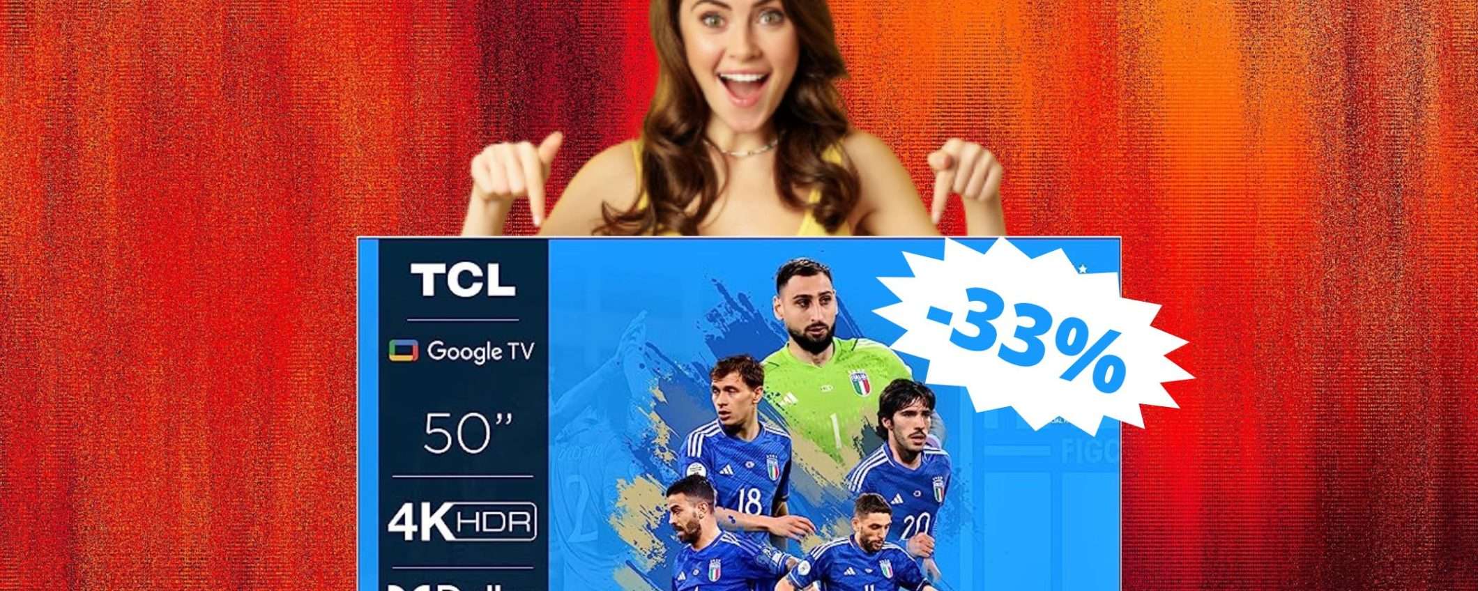 Smart TV TCL da 50