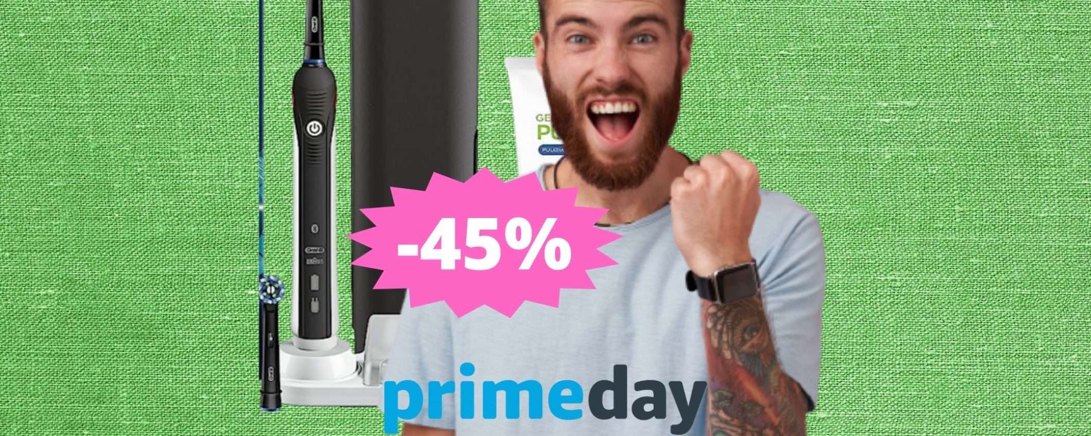 Oral-B Spazzolino Elettrico Smart 4: prezzo BOMBA per i Prime Day