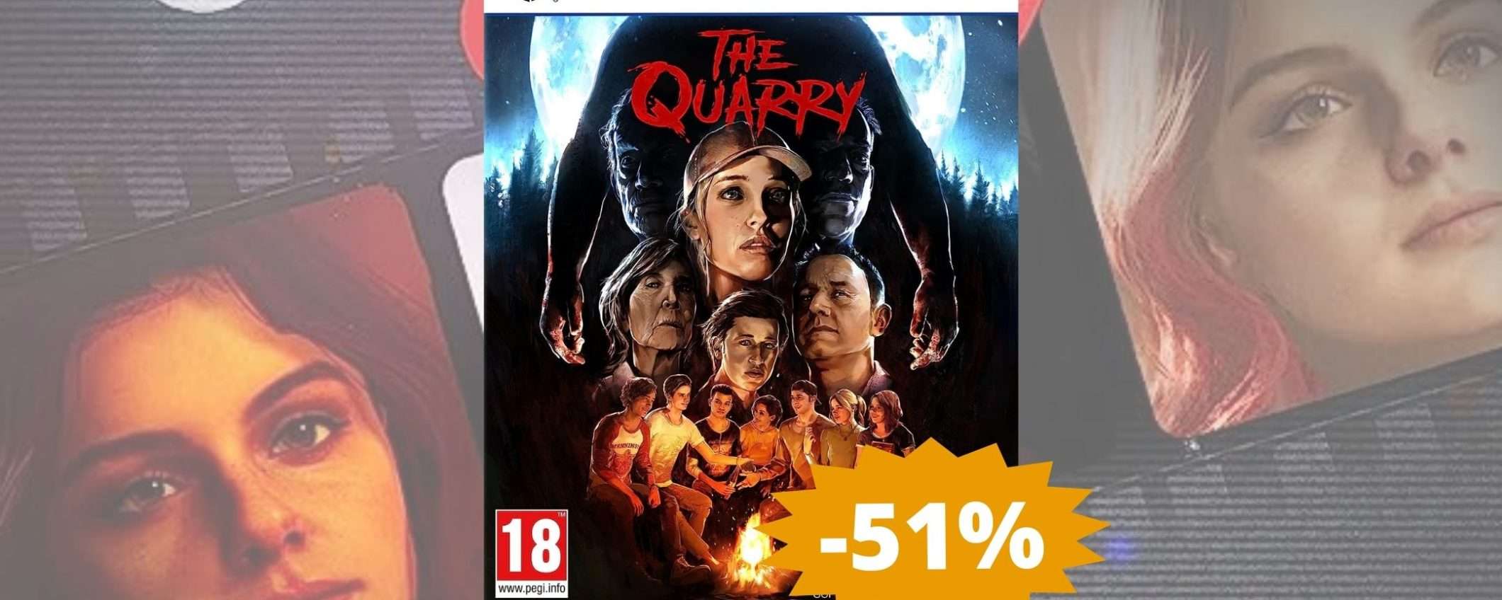 The Quarry PS5: goditi il terrore con lo sconto FOLLE del 51%