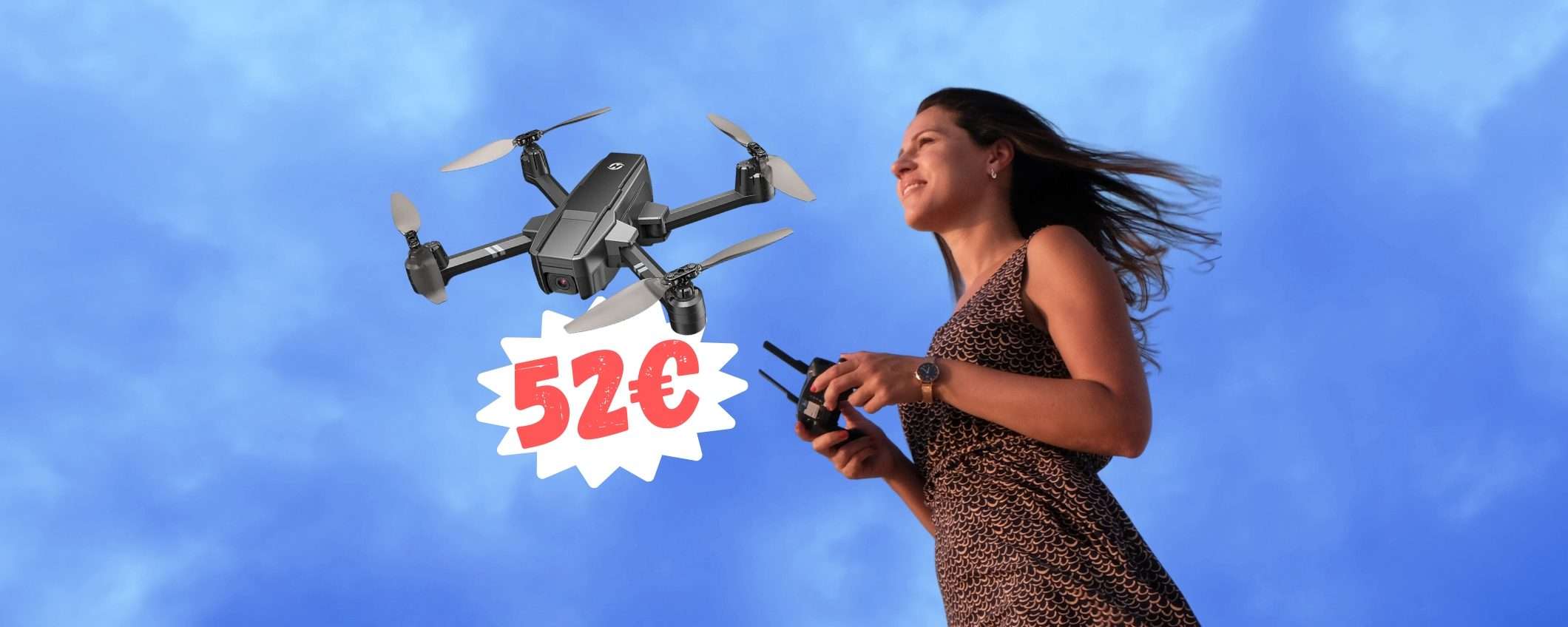 Drone con telecamera a 52€ su Amazon: OTTIMA occasione