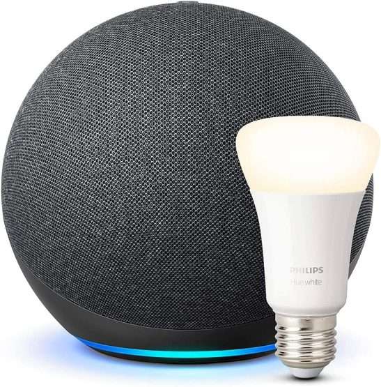 echo dot + lampadina