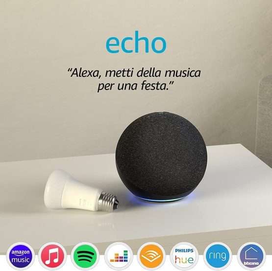 echo dot + lampadina