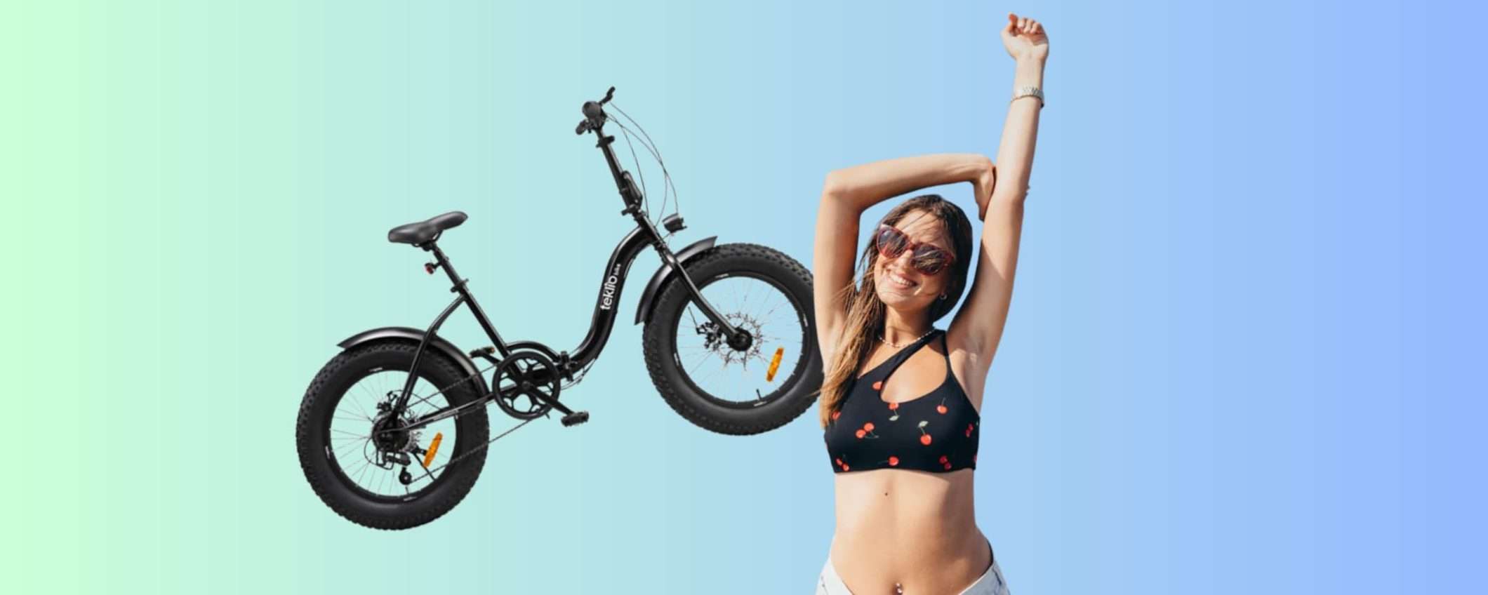 ESTATE alla GRANDE: Unieuro ti regala la Fat Bike Teklio