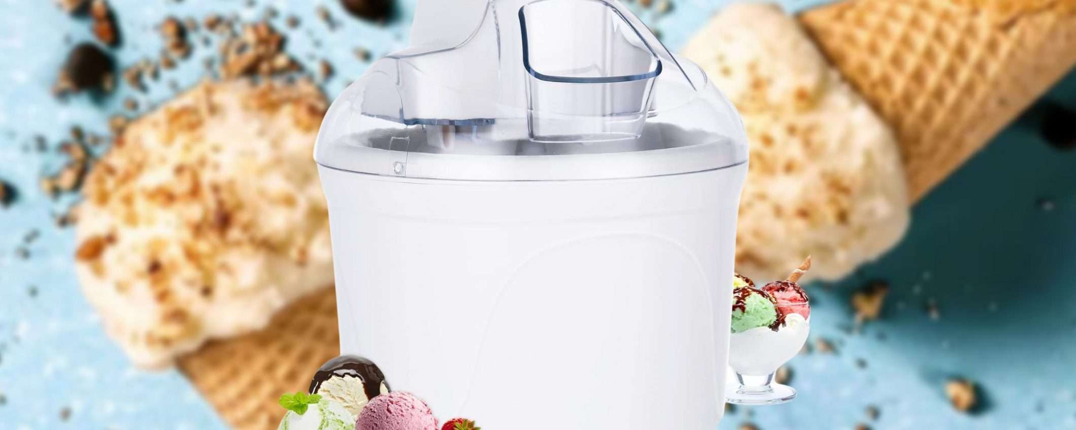 Gelatiera elettrica AUTOMATICA e prezzo WOW su Amazon (30€)