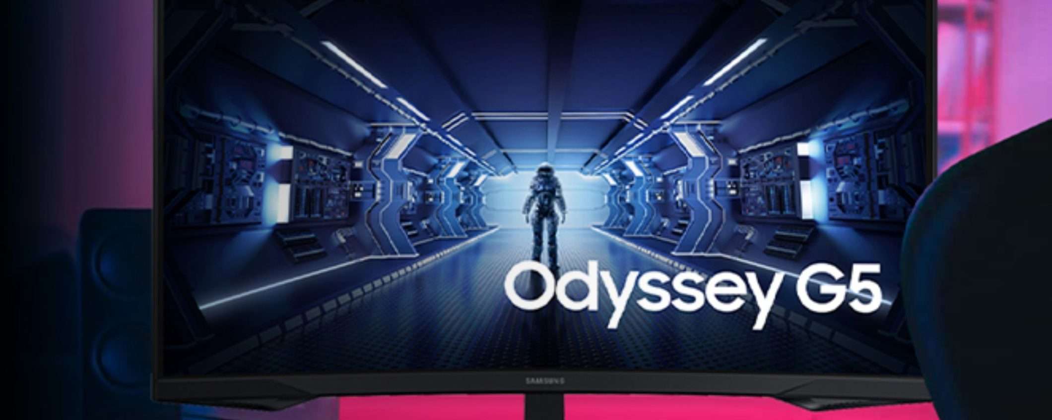 Samsung Odyssey G5 in offerta su Amazon ad un SUPER PREZZO