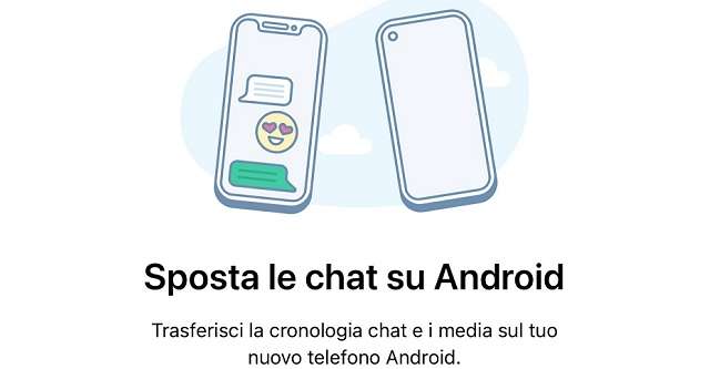 Whatsapp: come trasferire i messaggi da uno smartphone all'altro