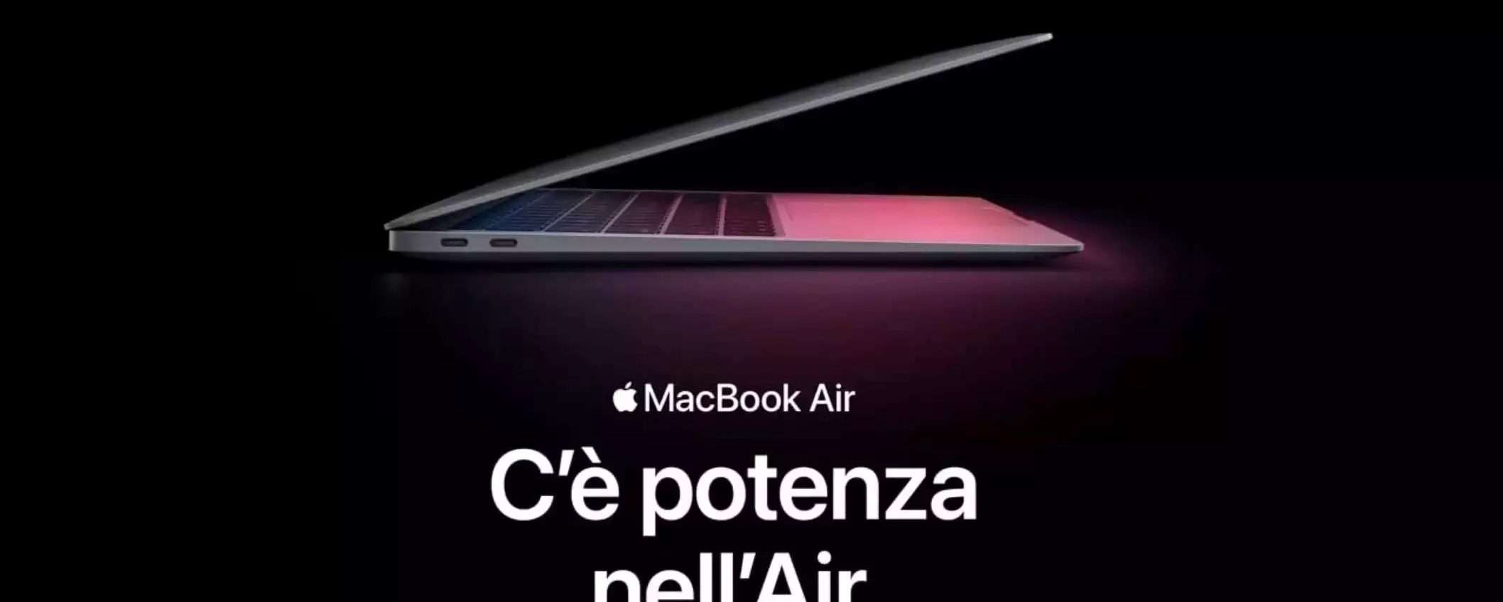 MacBook Air M1 si conferma il BEST BUY tra i laptop con QUEST'OFFERTA di Amazon (anche in 5 rate)