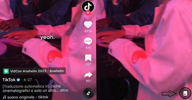 Attivare la modalità essenziale su TikTok