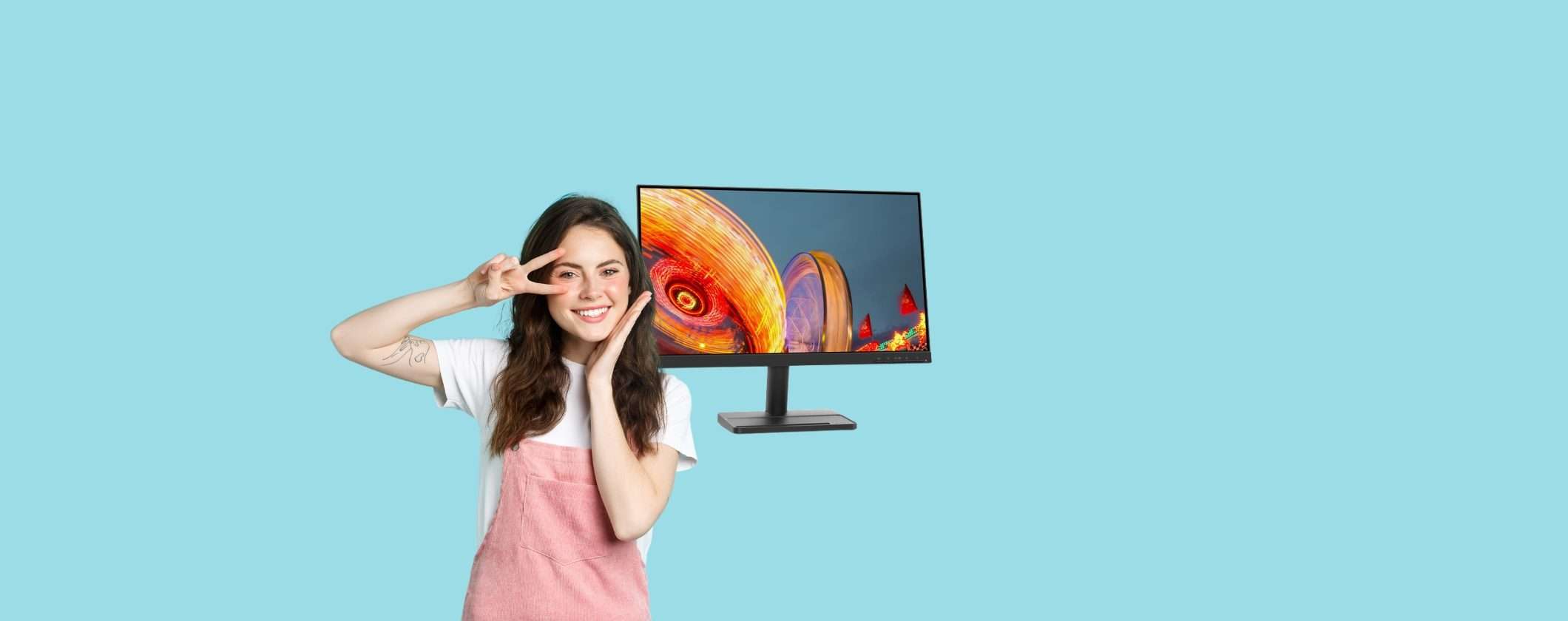 Monitor Lenovo L24: PREZZO STRACCIATO con Unieuro