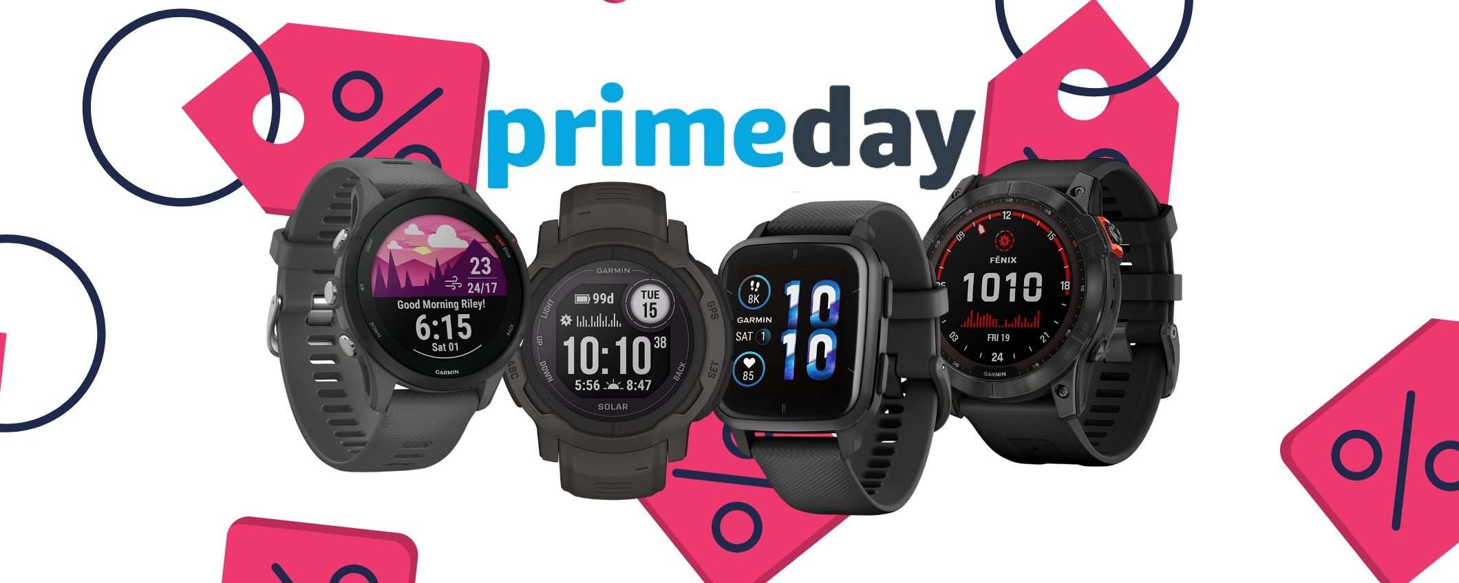 Prime Day 2023: gli smartwatch Garmin in offerta