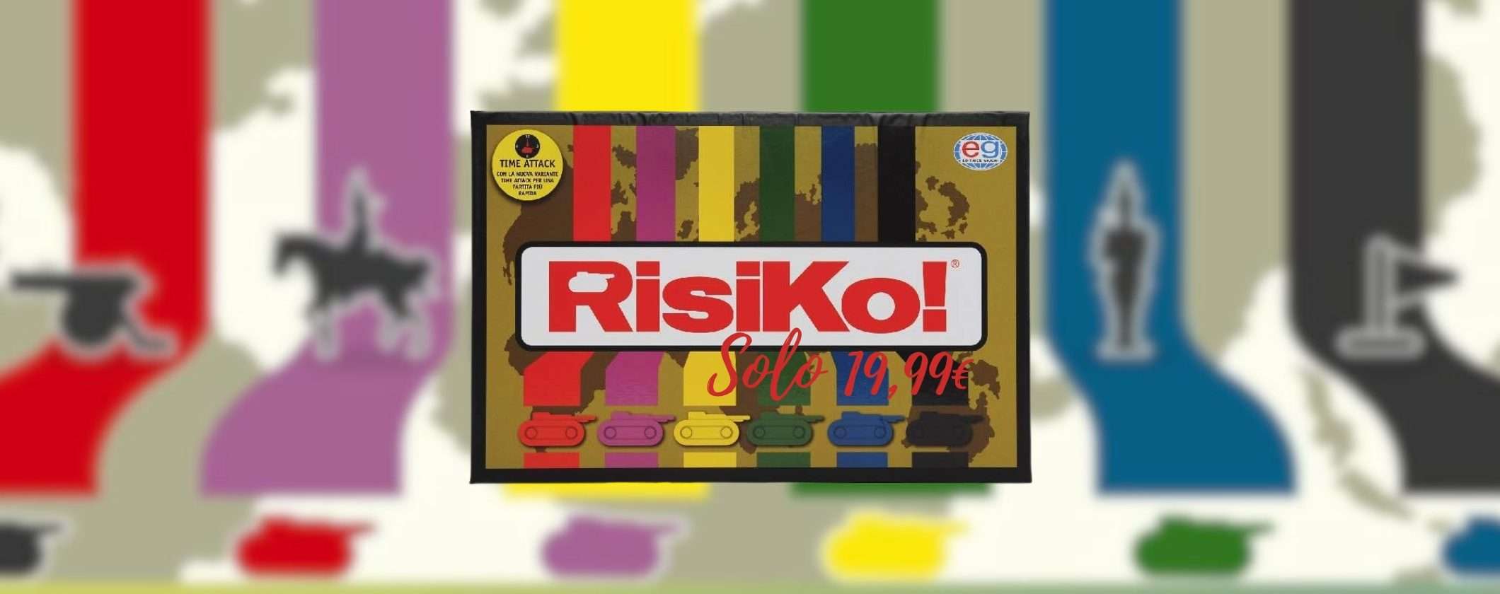 Risiko: solo 20€ al Prime Day per il gioco da tavolo senza tempo