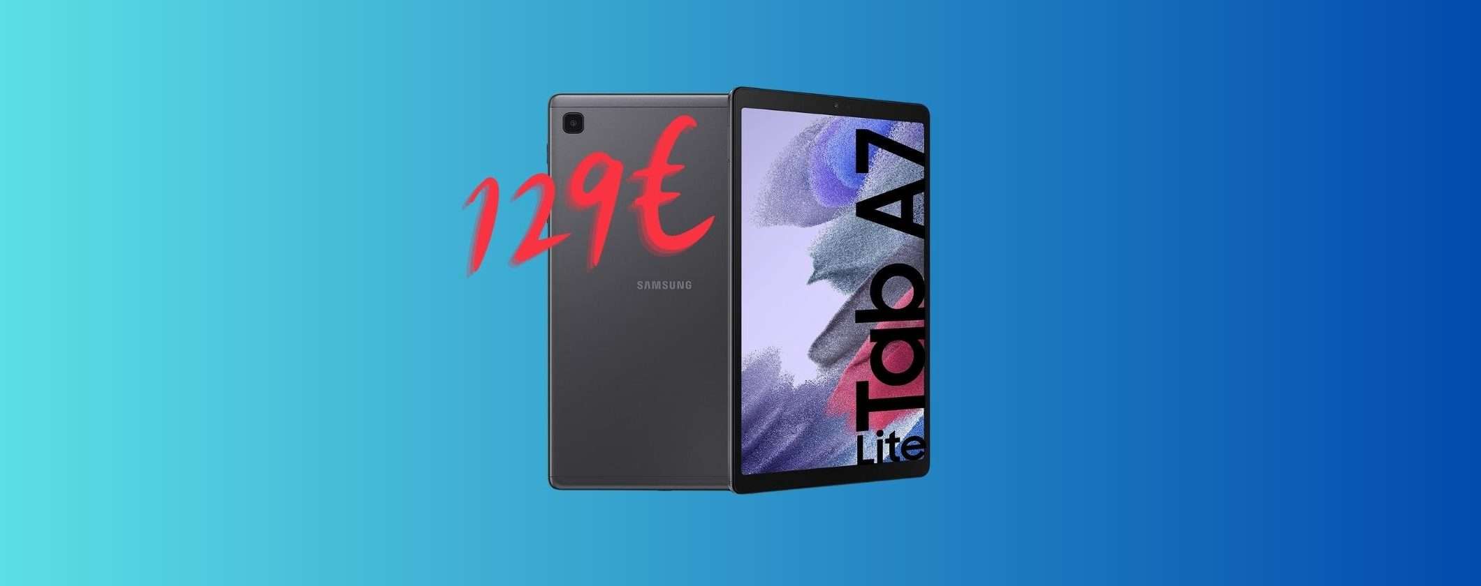 Samsung Galaxy Tab A7: solo 129€ al Prime Day