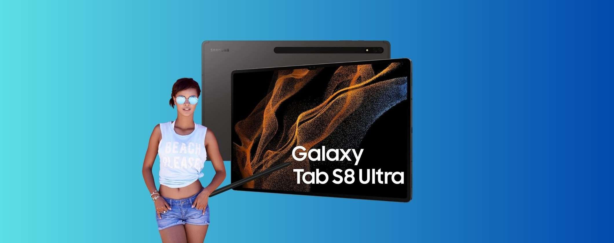 Samsung Galaxy Tab S8 Ultra: sconto fuori di testa al Prime Day