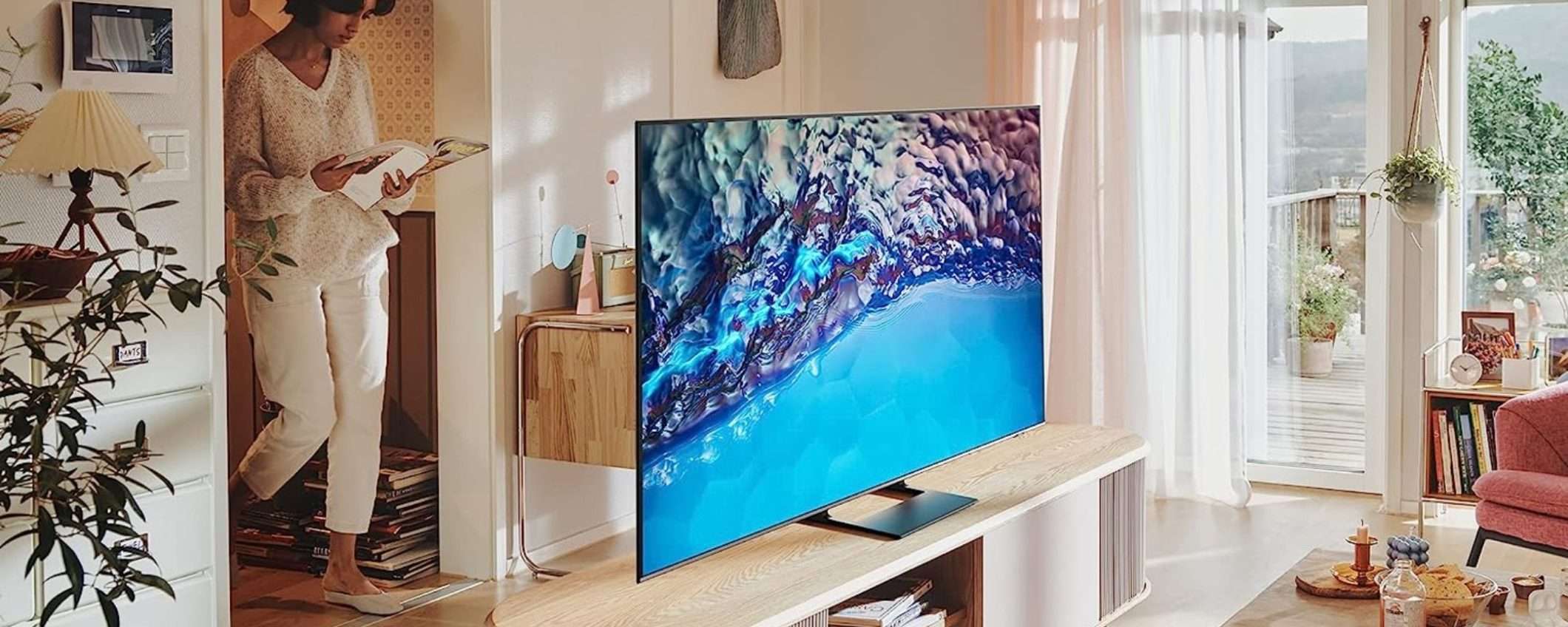 Samsung, la BELLISSIMA smart TV Crystal UHD 4K da 43