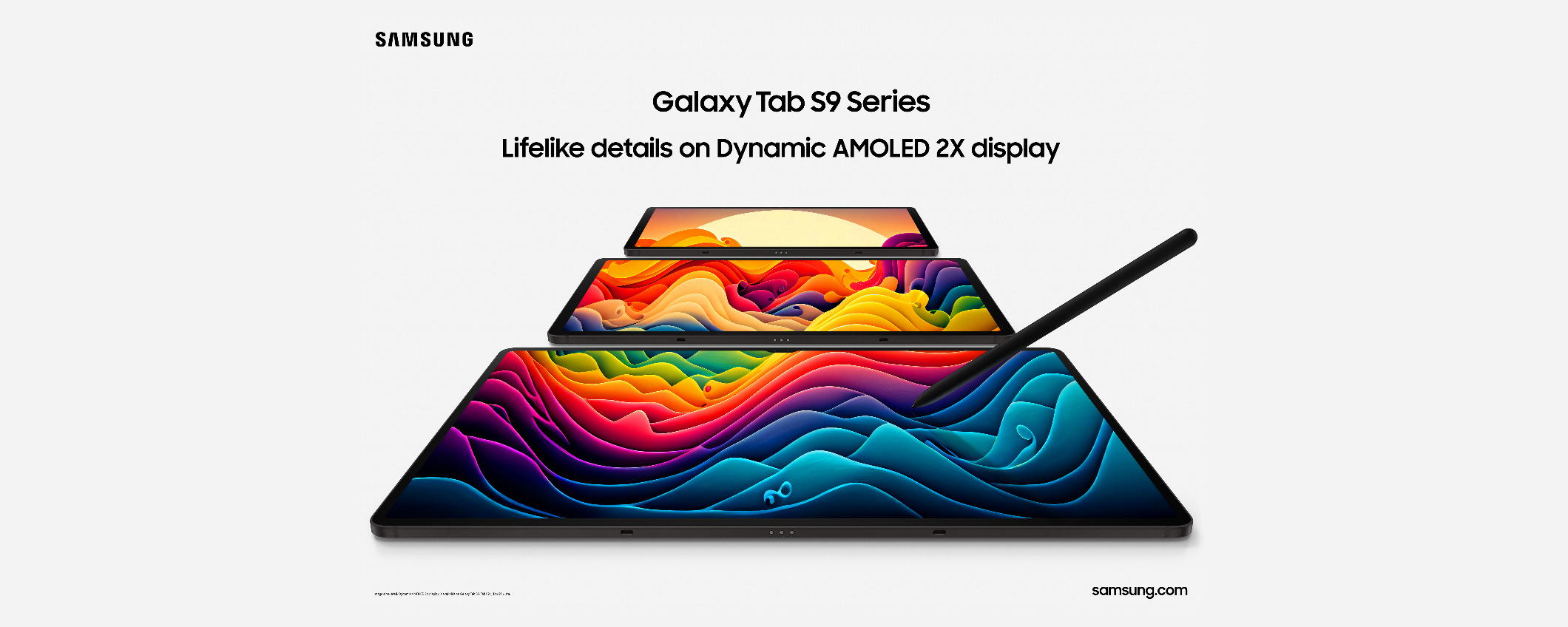 Samsung Galaxy Tab S9 UFFICIALE, con S Pen e SUPER display