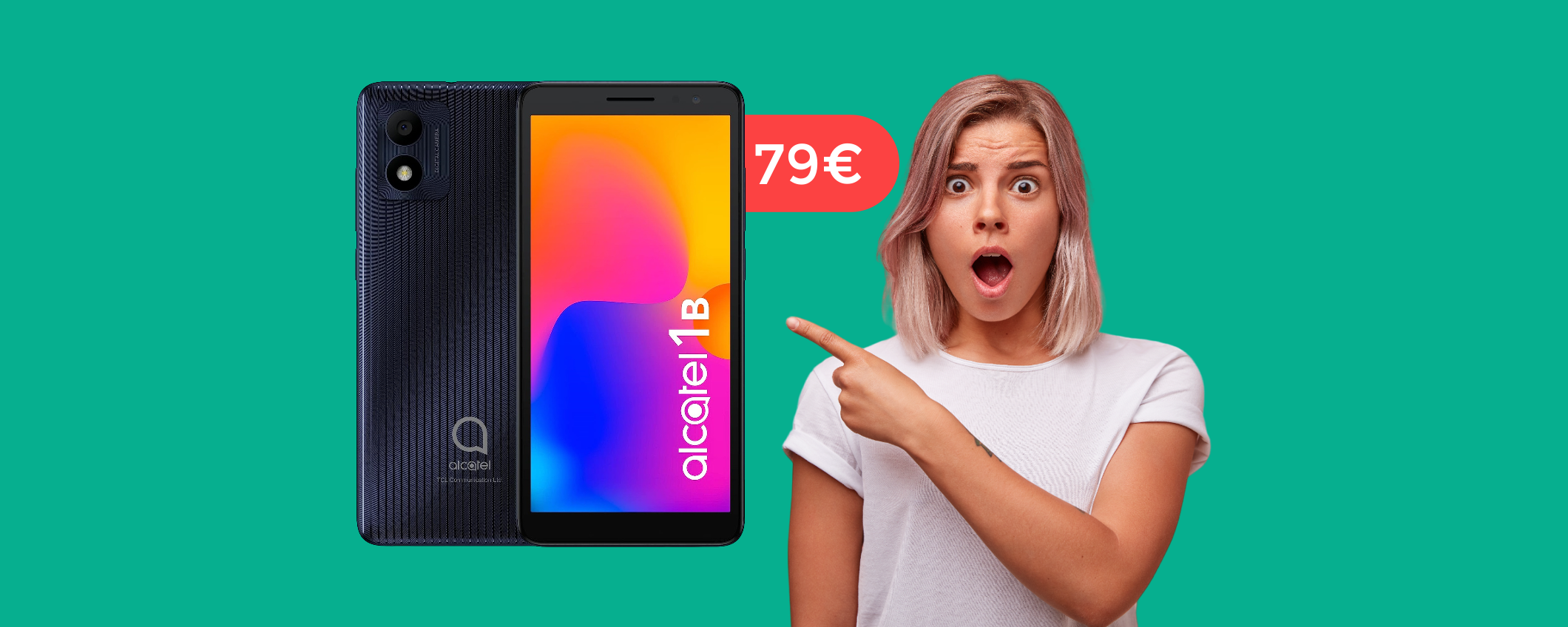 Smartphone Dual Sim ad un prezzo che più basso non si può (79€)