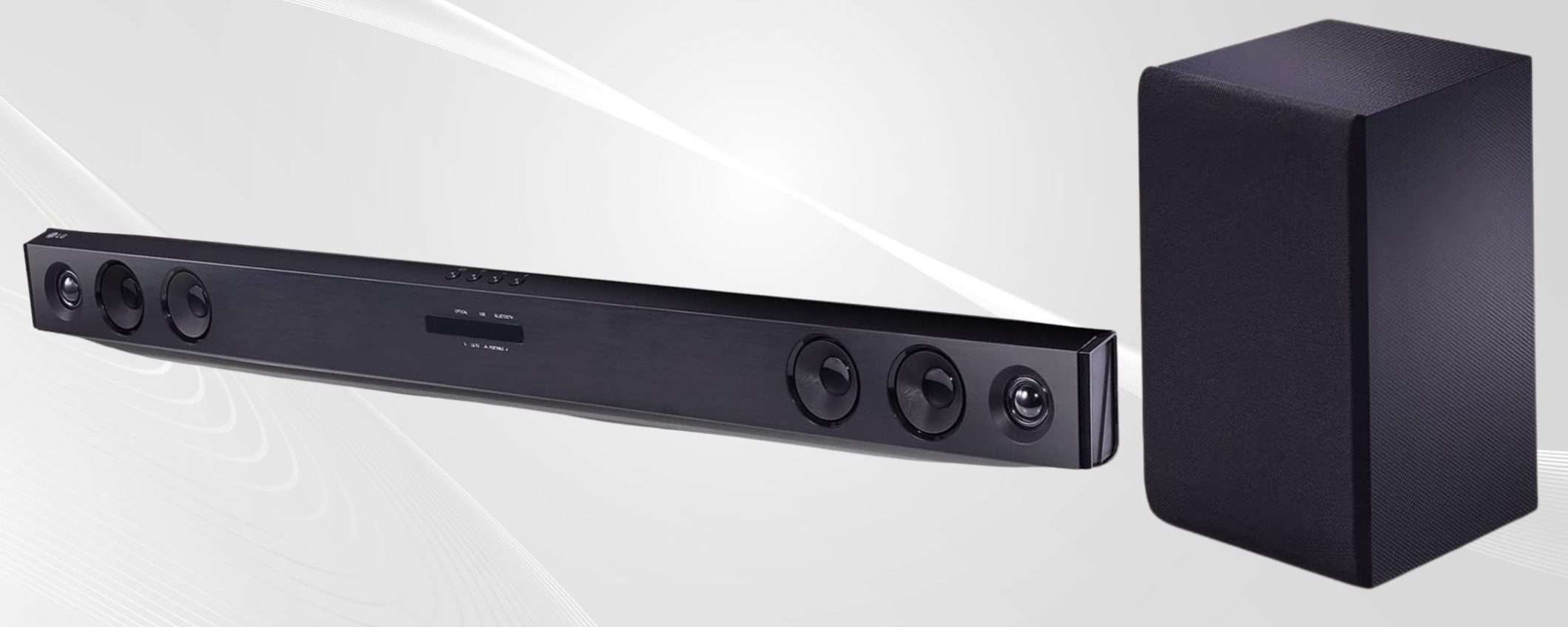 Da LG una soundbar 300W premium PAZZESCA: prezzo BOMBA su Amazon (129€)