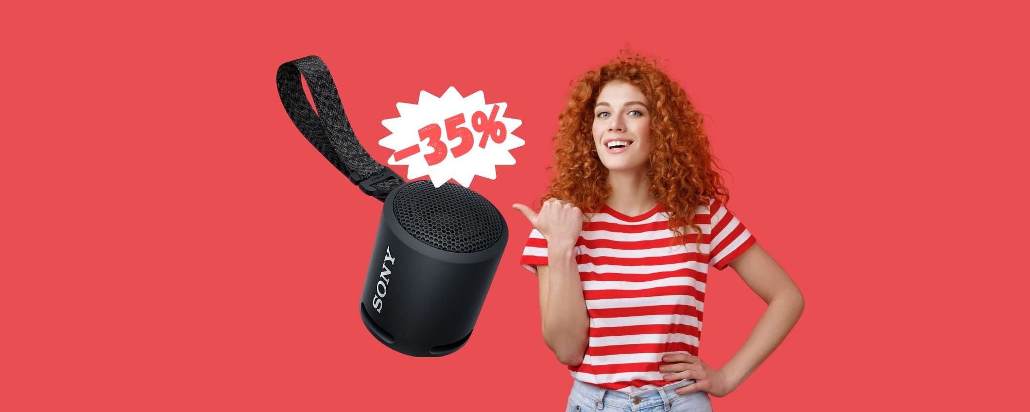 Speaker Sony: suono MERAVIGLIOSO e prezzo WOW (-35%)