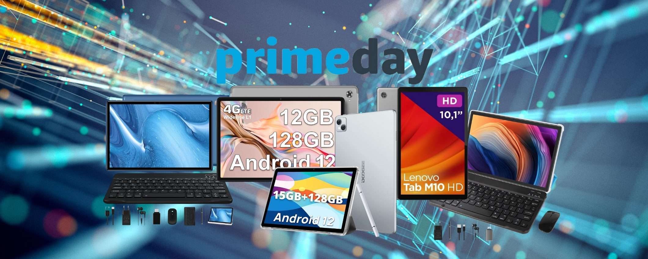 Tablet a meno di 160€ al Prime Day 2023: 5 modelli IMPERDIBILI