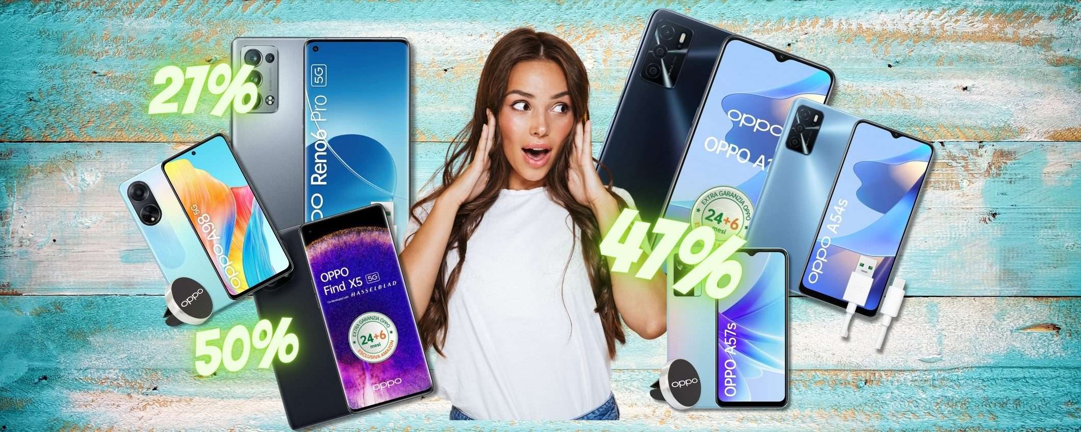 Prime Day 2023: tutti gli smartphone OPPO in offerta