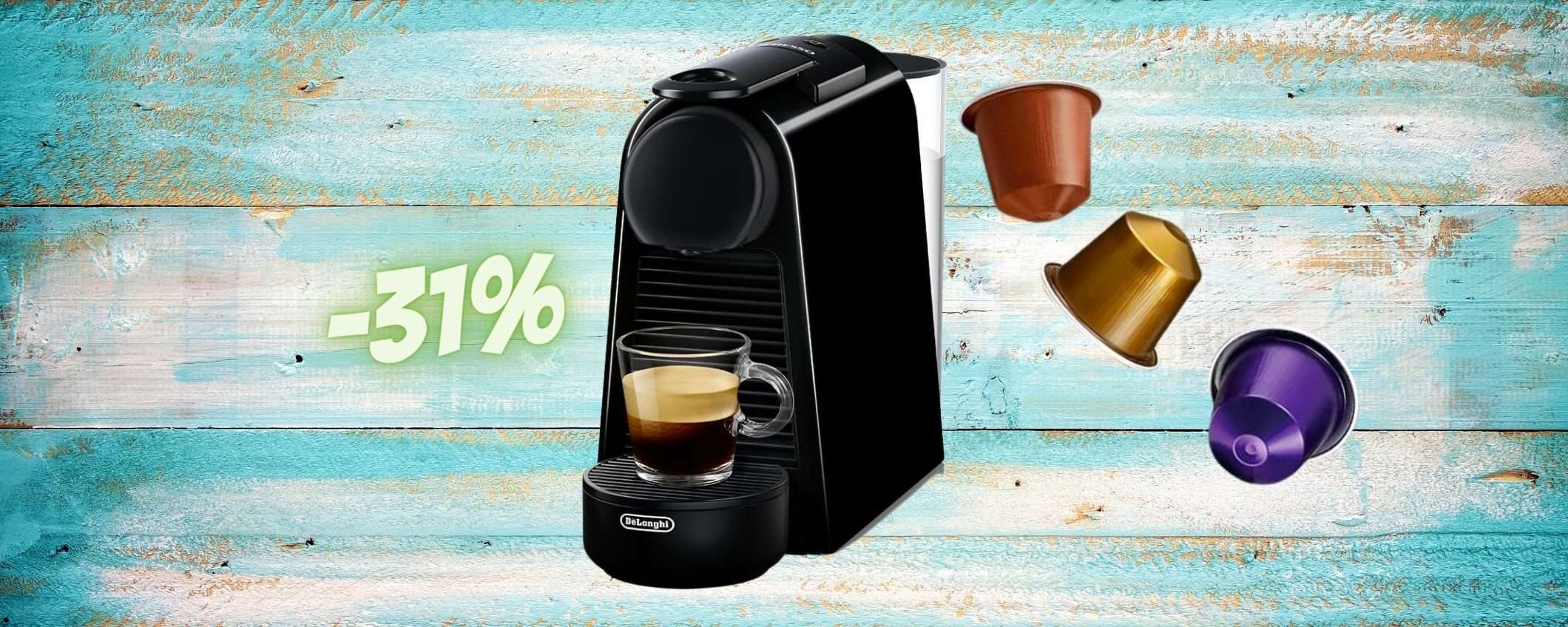 Nespresso Essenza Mini: sarà piccola ma fa un caffè SQUISITO (-31%)