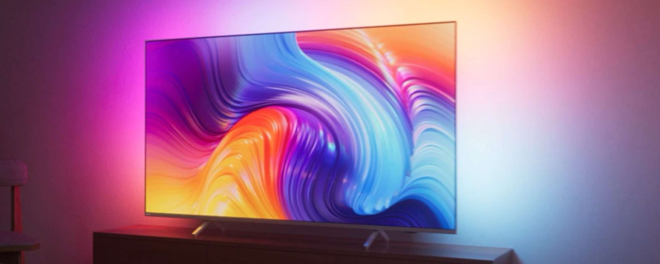 Smart TV Ambilight Philips da 70 pollici in sconto di 400 euro su Monclick