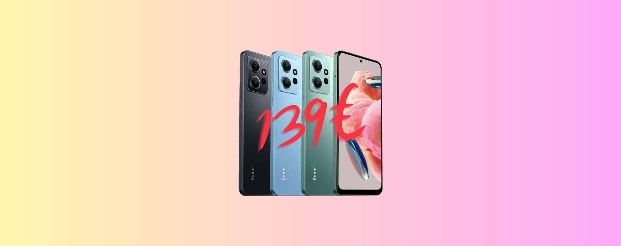 Xiaomi Redmi Note 12: solo 139€ su eBay, acquistalo ora