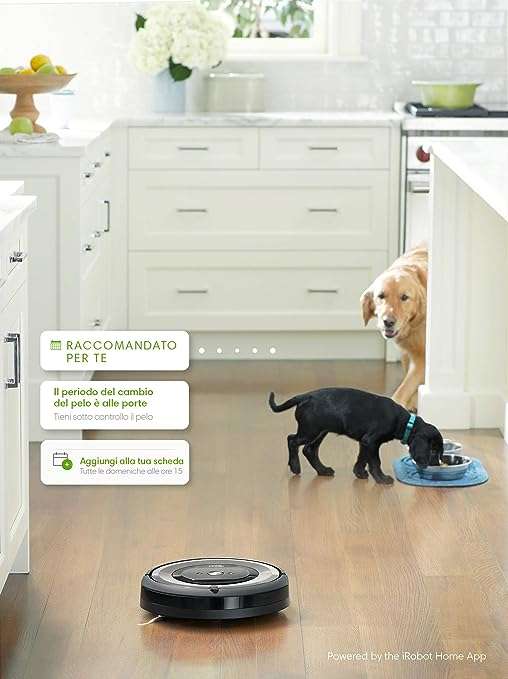 iRobot Roomba e6192 in sconto PAZZESCO: risparmia 90€ (-26%)