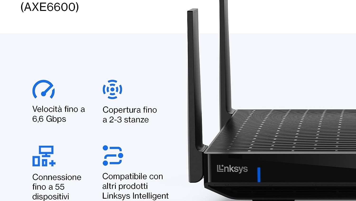 Router Tri-Band Hydra Pro 6E in offerta a soli 199,99€ con uno sconto del 39%