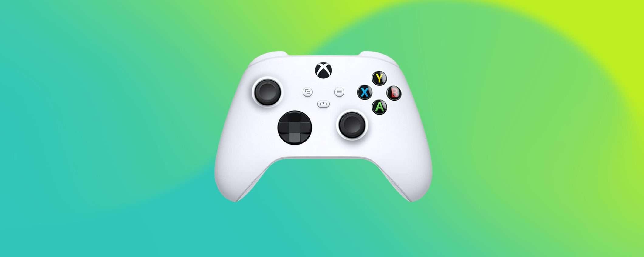 Controller ufficiale Xbox bianco: su Amazon hai il 15% di sconto