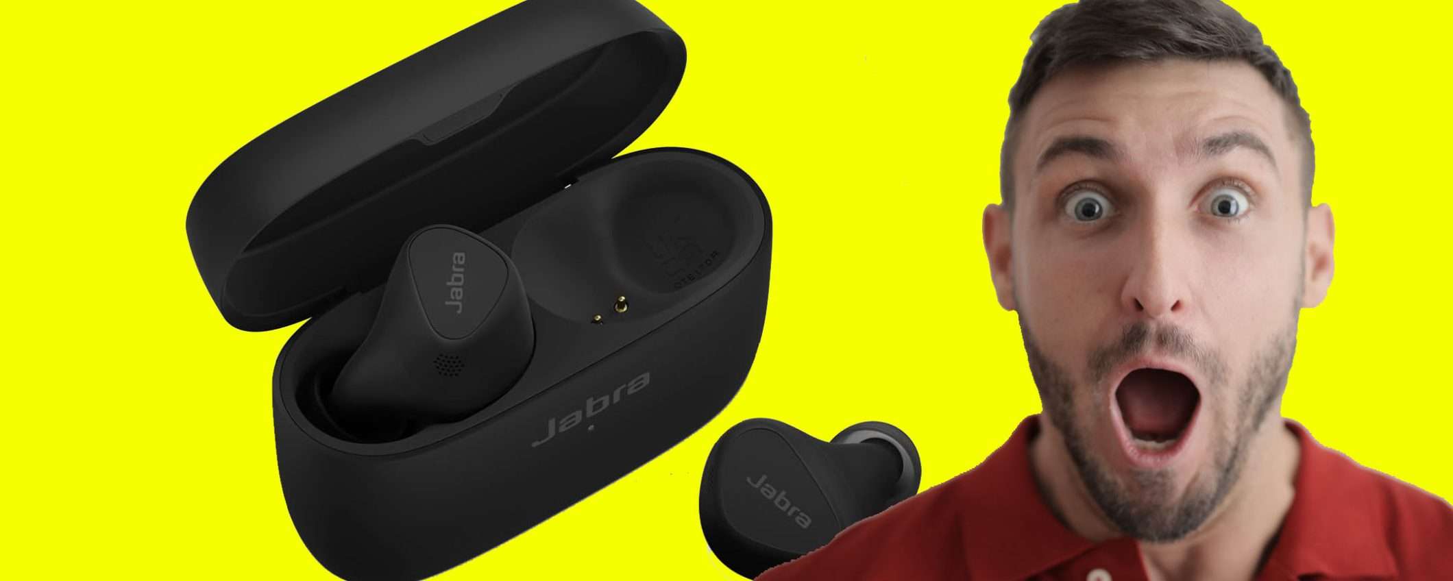 Jabra Elite 5 in offerta su Amazon: sconto BOMBA del 33% (-50€)