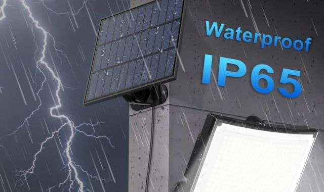 Luce solare waterproof