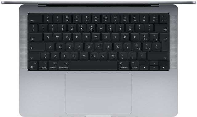 MacBook Pro 2023 tastiera