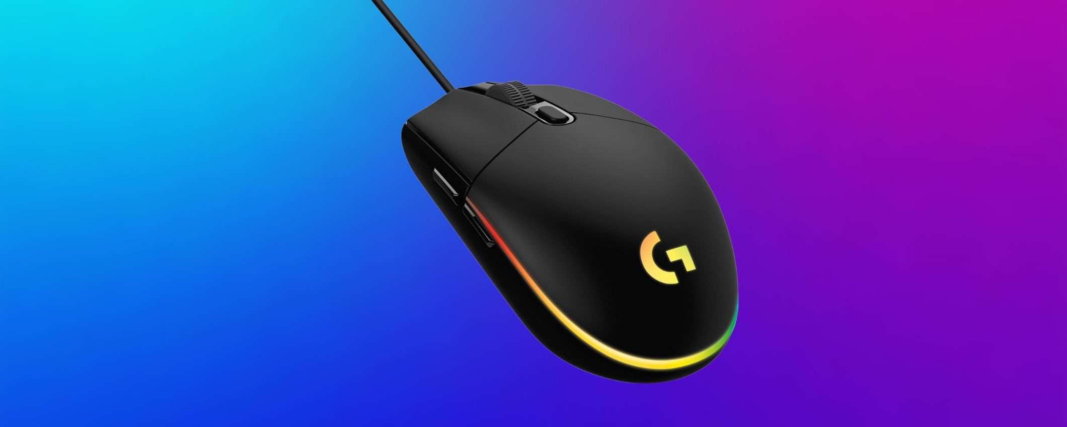 Mouse da gaming Logitech personalizzabile: su Amazon con il 41% di sconto