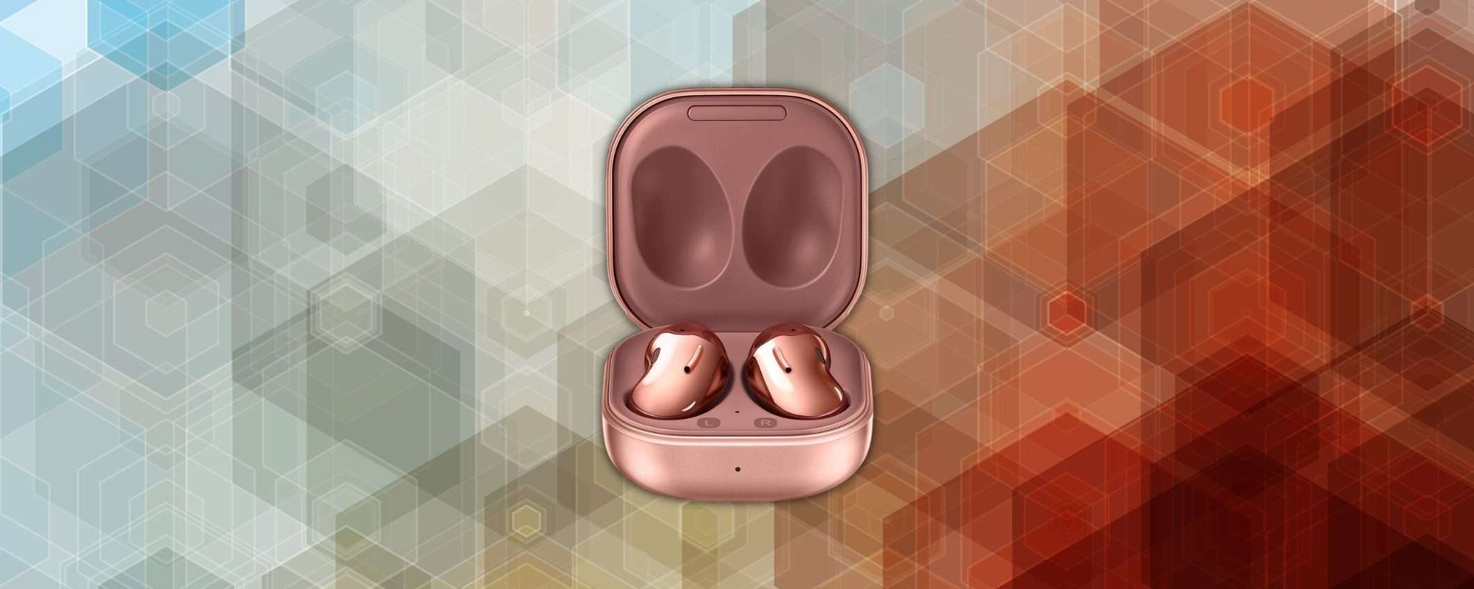 Samsung Galaxy Buds Live: FOLLIA AMAZON, risparmi il 59%