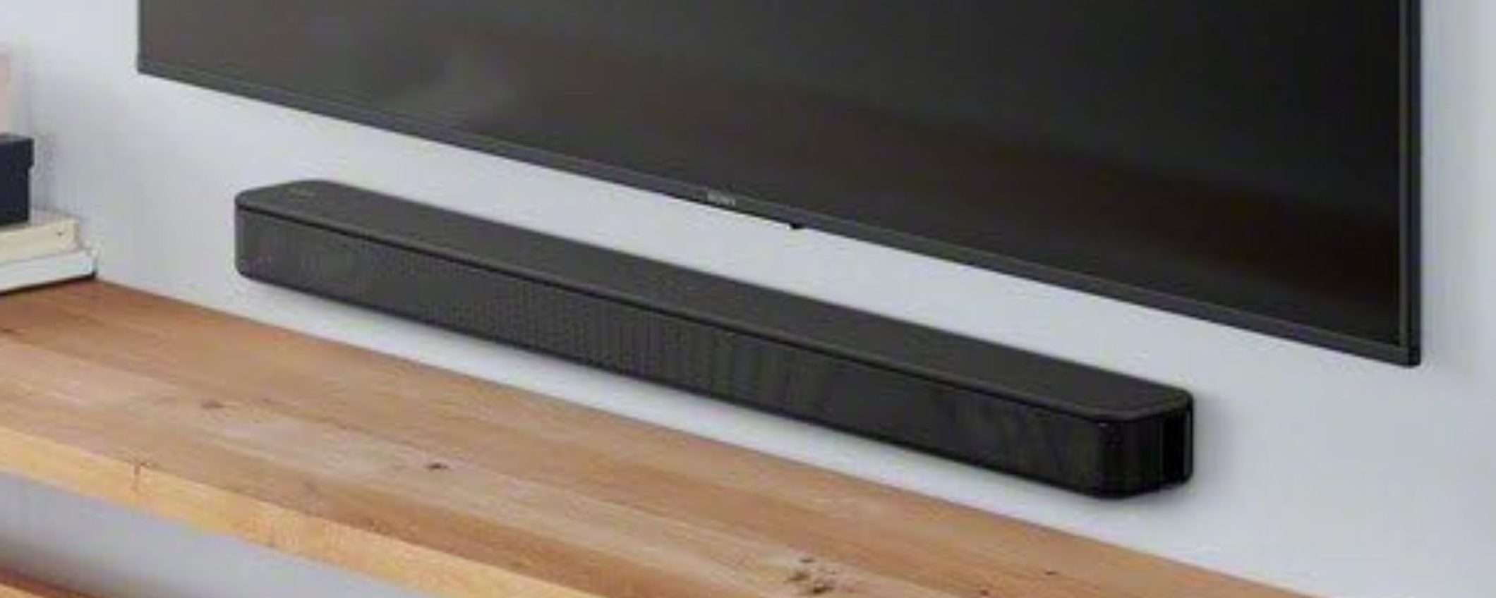 Sony: soundbar 120W POTENTISSIMA a prezzo ridicolo in promozione (93€)