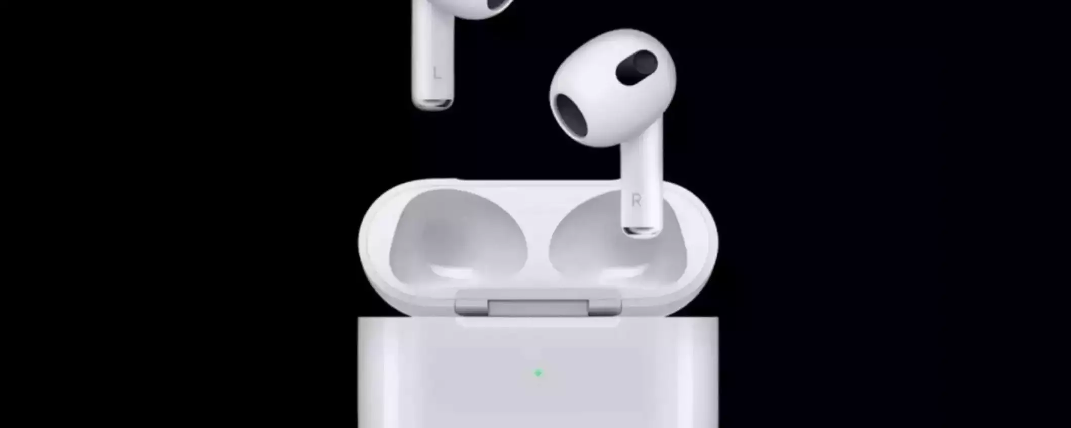 AirPods (2021) di terza generazione: auricolari BEST BUY su Amazon per poche ore (prezzo WOW)