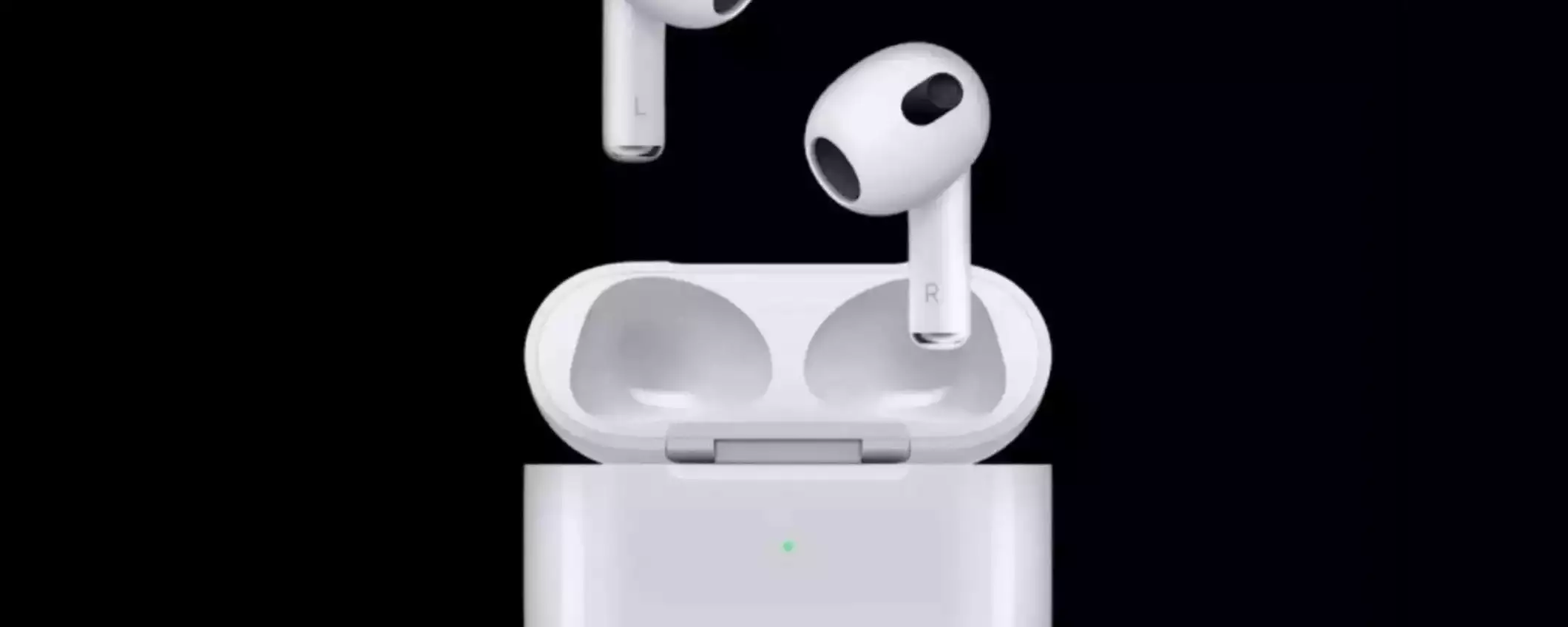 AirPods (2021) di terza generazione: costano solo 169€ su Amazon, prendili adesso