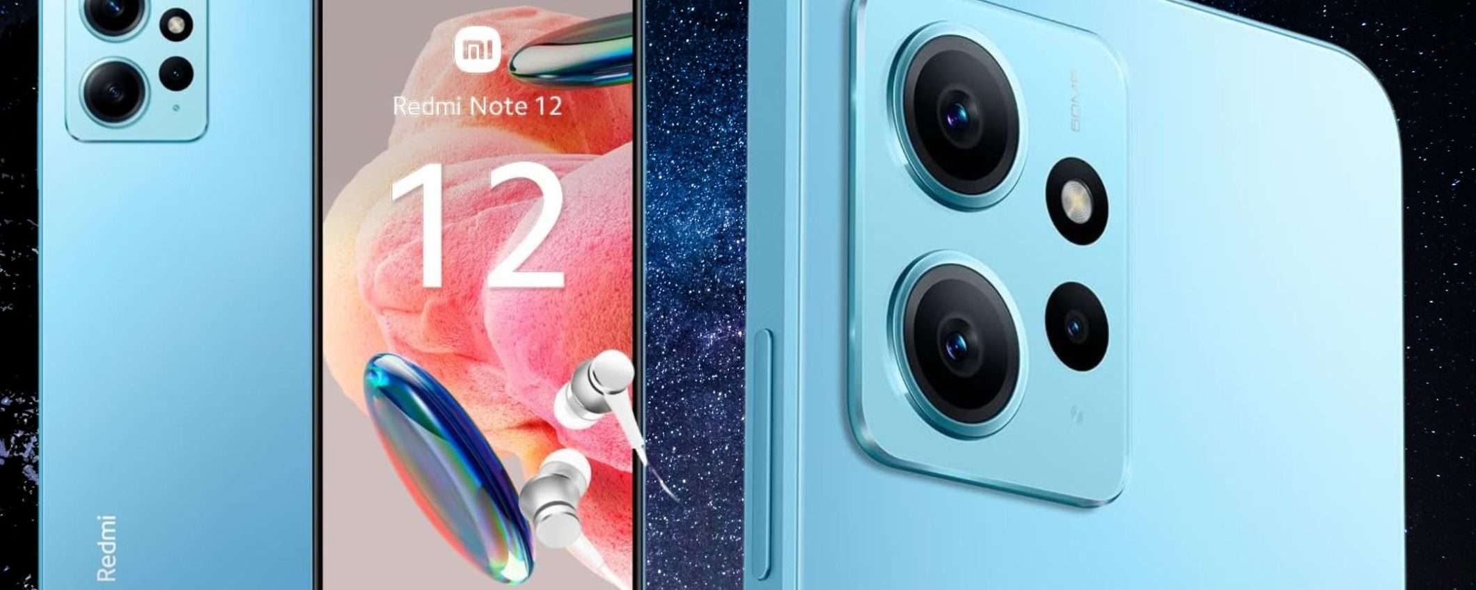 Xiaomi Redmi Note 12 a 189€ è un REGALO: 128GB, AMOLED 120Hz e 5000 mAh