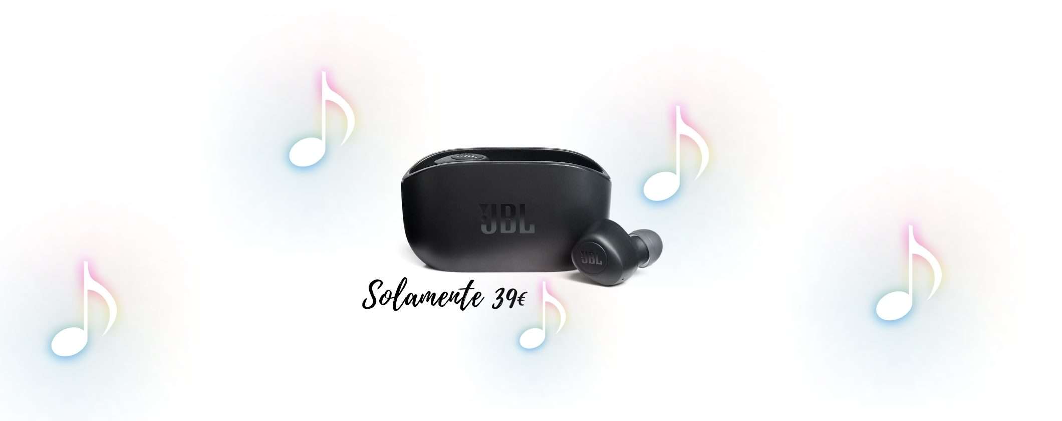 Auricolari JBL WAVE 100: scopri la vera potenza a soli 34€