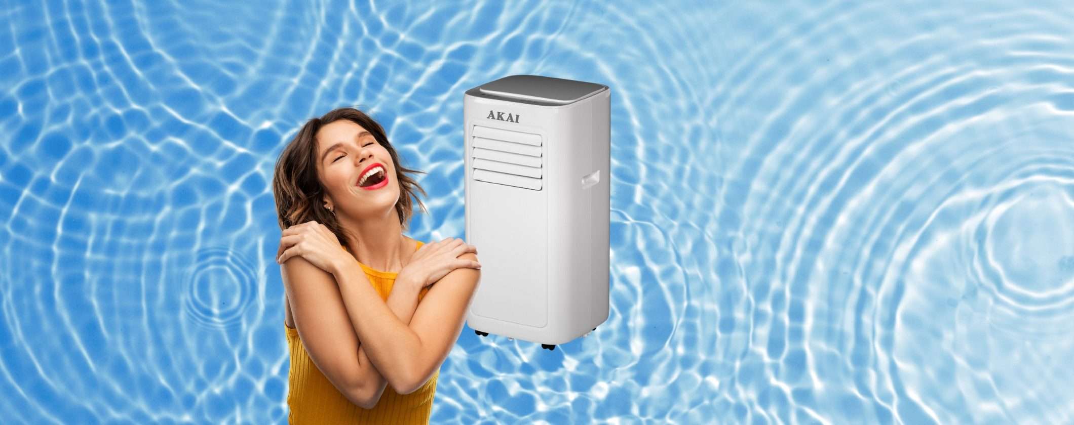 Climatizzatore Portatile AKAI: potenza e risparmio energetico