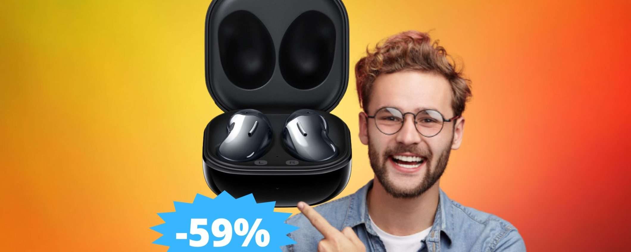 Samsung Galaxy Buds Live: un AFFARE imperdibile (-59%)