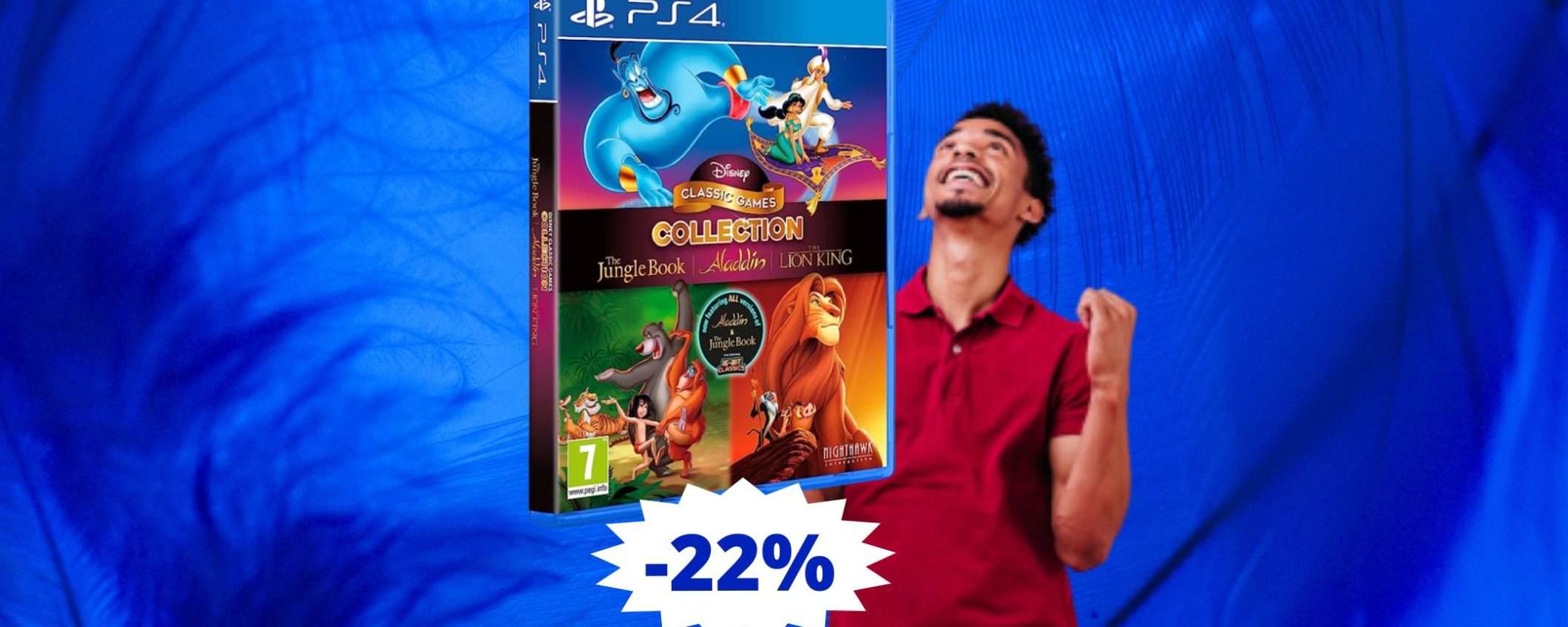 Disney Classic Games Collection per PS4: SUPER sconto su Amazon